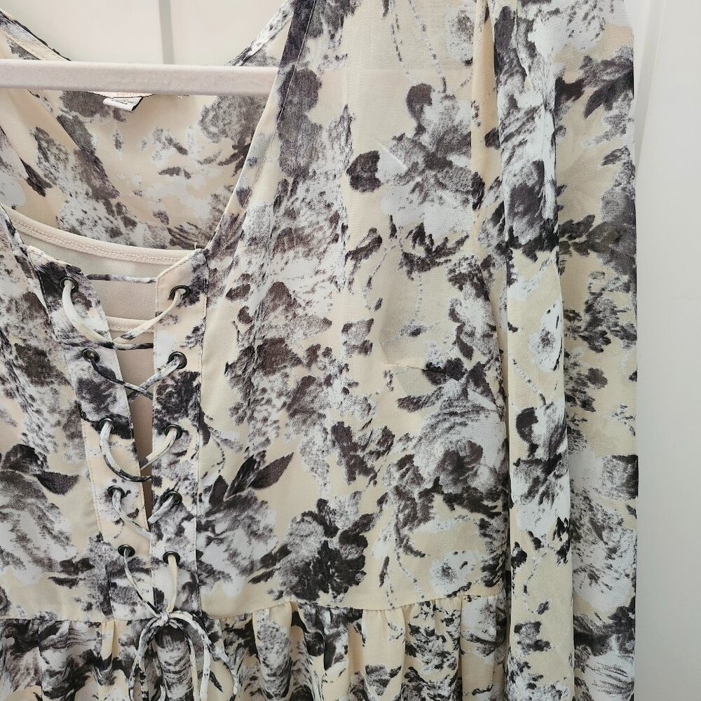 Anthropologie Blu Pepper Vintage Floral Boho Dress - Picture 6 of 11